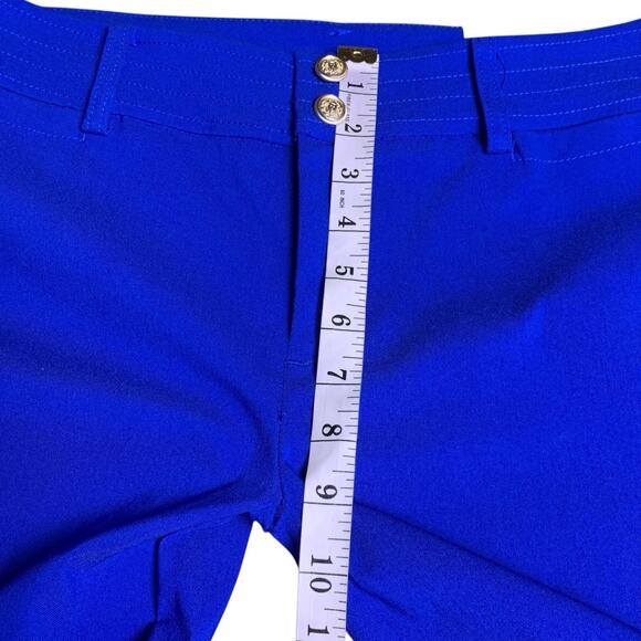 Chico's Pants Women's Size 00P (2P) Wide Leg Trapunto Intense Azure Cropped NWT - Picture 7 of 8